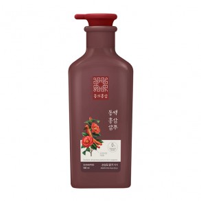 Шампунь для сухих и поврежденных волос Aekyung KeraSys Dong Ui Hong Sam Camillia Red Ginseng Shampoo