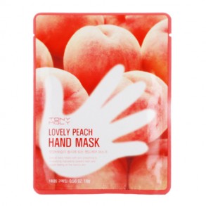 Питательная маска для рук с экстрактом персика Tony Moly Lovely Peach Hand Mask