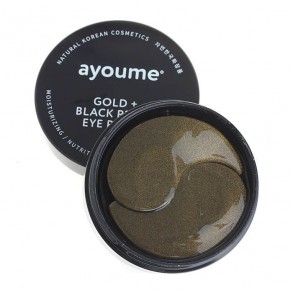 Ayoume Gold Black Pearl Eye Patch