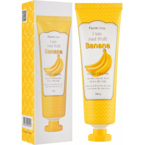 Крем для рук с экстрактом банана FarmStay I Am Real Fruit Banana Hand Cream