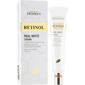 Крем для кожи век с ретинолом Deoproce Retinol Real White Cream