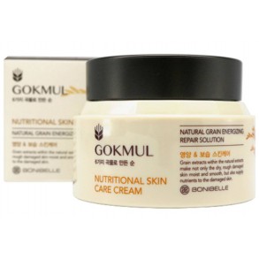 Питательный крем для лица с экстрактов зерновых культур Enough Bonibelle Gokmul Nutritional Skin Care Cream