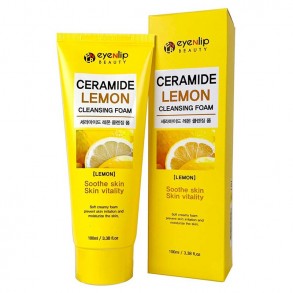 Пенка для умывания с керамидами и экстрактом лимона Eyenlip Ceramide Lemon Cleansing Foam